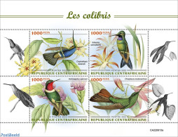 Central Africa 2022 Hummingbirds, Mint NH, Nature - Birds - Hummingbirds - Central African Republic