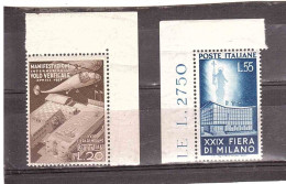 1951 FIERA DI MILANO - 1946-60: Nieuw/plakker
