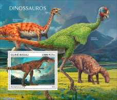 Guinea Bissau 2022 Dinosaurs, Mint NH, Nature - Prehistoric Animals - Prehistorics