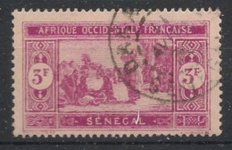 SENEGAL - 1927-33 - N°YT. 109 - Marché 3f Lilas-rose - Oblitéré / Used - Usati
