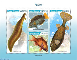 Guinea Bissau 2022 Fishes, Mint NH, Nature - Fish - Fische