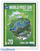 Sierra Leone 2022 World Post Day, Mint NH, Post - Posta