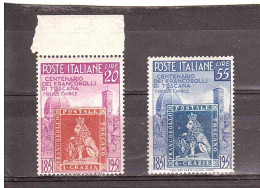 1951 FRANCOBOLLI DI TOSCANA - 1946-60: Nuovi