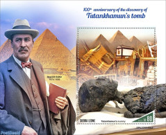 Sierra Leone 2022 100th Anniversary Of The Discovery Of Tutankhamun's Tomb, Mint NH, History - Explorers - Kings & Que.. - Explorers