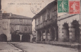 C8-82) DUNES - TARN ET GARONNE - LES VIEILLES MAISONS DU XIII° SIECLE   - EN  1921 - Andere & Zonder Classificatie