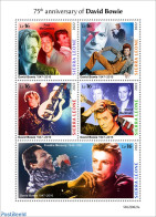 Sierra Leone 2022 75th Anniversary Of David Bowie, Mint NH, Performance Art - Music - Musical Instruments - Musik