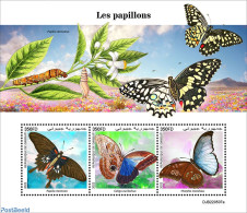 Djibouti 2022 Butterflies, Mint NH, Nature - Butterflies - Dschibuti (1977-...)