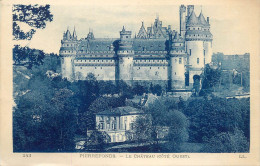 Postcard France Pierrefonds Le Chateau - Sonstige & Ohne Zuordnung