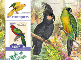 Djibouti 2022 Parrots, Mint NH, Nature - Birds - Parrots - Djibouti (1977-...)