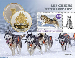 Central Africa 2022 Working Dogs, Mint NH, Nature - Dogs - Centrafricaine (République)