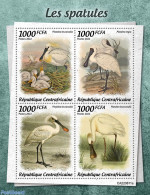 Central Africa 2022 Spoonbills, Mint NH, Nature - Birds - Centrafricaine (République)