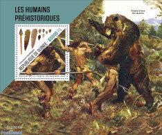 Guinea, Republic 2022 Prehistoric Humans, Mint NH, Nature - Prehistoric Animals - Prehistory - Prehistorics