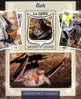 Sierra Leone 2016 Bats, Mint NH, Nature - Bats - Otros & Sin Clasificación