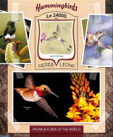 Sierra Leone 2016 Hummingbirds, Mint NH, Nature - Birds - Flowers & Plants - Hummingbirds - Otros & Sin Clasificación