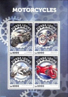 Sierra Leone 2016 Motorcycles, Mint NH, Transport - Motorcycles - Motos