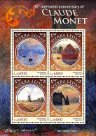 Sierra Leone 2016 90th Memorial Anniversary Of Claude Monet, Mint NH, Transport - Various - Ships And Boats - Mills (W.. - Bateaux