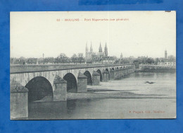 CPA - 03 - Moulins - Pont Régemortes (vue Générale) - Non Circulée - Moulins