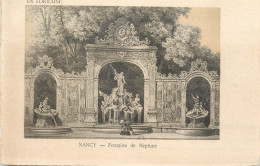 Postcard France Nancy Fontaine De Neptune - Other & Unclassified