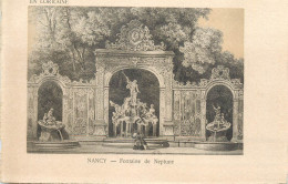 Postcard France Nancy Fontaine De Neptune - Sonstige & Ohne Zuordnung