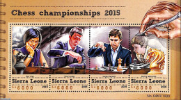 Sierra Leone 2015 Chess Championship 2015, Mint NH, Sport - Chess - Scacchi