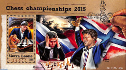 Sierra Leone 2015 Chess Championship 2015, Mint NH, Sport - Chess - Ajedrez