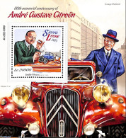 Sierra Leone 2015 80th Memorial Anniversary Of André Gustave Citroën, Mint NH, Transport - Automobiles - Automobili