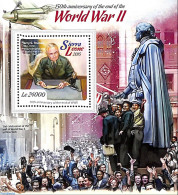 Sierra Leone 2015 70th Anniversary Of The End Of The World War II, Mint NH, History - Transport - Peace - World War II.. - Guerre Mondiale (Seconde)
