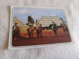 BELLE CARTE "CAVALERIE TYPIQUE AU MAROC".. - Horses