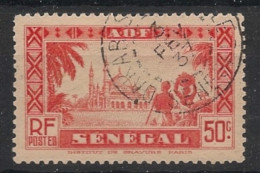 SENEGAL - 1935 - N°YT. 125 - Mosquée De Djourbel 50c Rouge - Oblitéré / Used - Gebruikt