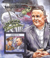 Sierra Leone 2016 50th Memorial Anniversary Of Sergei Korolev, Mint NH, Transport - Space Exploration - Andere & Zonder Classificatie