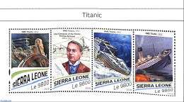 Sierra Leone 2018 Titanic, Mint NH, Transport - Ships And Boats - Titanic - Schiffe
