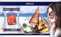 Sierra Leone 2018 Shells, Mint NH, Nature - Shells & Crustaceans - Marine Life