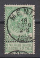 COB 56 Oblitération Centrale MENIN - 1893-1907 Coat Of Arms