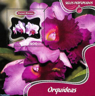 Guinea Bissau 2014 Orchids, Mint NH, Nature - Flowers & Plants - Orchids - Guinea-Bissau