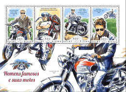 Guinea Bissau 2014 Motorcycles, Mint NH, Transport - Motorcycles - Motos