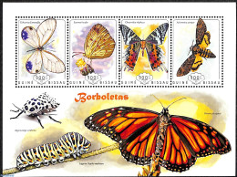 Guinea Bissau 2014 Butterflies, Mint NH, Nature - Butterflies - Insects - Guinée-Bissau