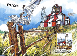 Guinea Bissau 2015 Lighthouses, Mint NH, Nature - Various - Birds - Lighthouses & Safety At Sea - Lighthouses