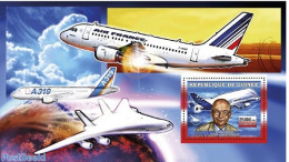 Guinea, Republic 2006 Airbus, Mint NH, Transport - Aircraft & Aviation - Airplanes