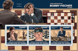 Guinea, Republic 2013 Bobby Fischer, Mint NH, Sport - Chess - Schach