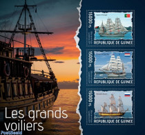 Guinea, Republic 2014 Tall Ships , Mint NH, Transport - Ships And Boats - Boten
