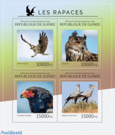 Guinea, Republic 2014 Birds Of Prey, Mint NH, Nature - Birds Of Prey - Owls - Andere & Zonder Classificatie