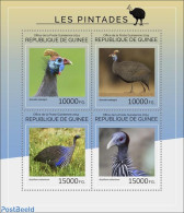 Guinea, Republic 2014 Guineafowls, Mint NH, Nature - Birds - Other & Unclassified