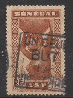 SENEGAL - 1939-40 - N°YT. 164 - Sénégalaise 1f Brun-rouge - Oblitéré / Used - Gebruikt