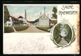 AK Rheinfelden, Totalansicht, Salinenstrasse  - Rheinfelden