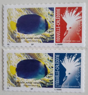 SERIE CAGOU PERSONNALISE LOGO POISSON ANGE VERMICULE 2024 ISSUE D'UNE FEUILLE DE 20 TIMBRES 1ER TIRAGE TB - Ungebraucht