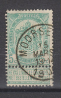 COB 56 Oblitération Centrale MOORSEELE - 1893-1907 Wappen