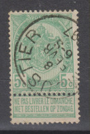 COB 56 Oblitération Centrale MOUSTIER - 1893-1907 Wappen