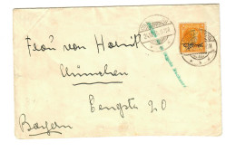 Colmar 1935 Nach München, Devisenzensur: Großherzogin - Andere & Zonder Classificatie