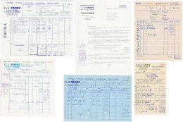 Factures, Relevé, Lettre De 1966 / 1971 à En-tête Des Produits PACHA  L.-J. BRIAND à Grenoble Isère 38 Poivres épices * - Food