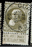 75  Obl   Cureghem - 1905 Grosse Barbe